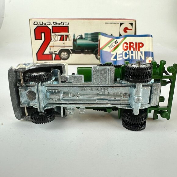 Vintage Eidai Grip Zechin Tanker Truck Toy Japan Die-Cast Model - Picture 5 of 7